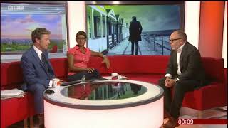 Mark Dawson on BBC Breakfast 27 7 18