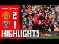 Highlights | Manchester United 2-1 West Ham | Pogba penalties secure the  points