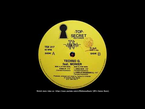 Techno G. Feat. Monier - Power Up (90's Dance Music) ✅