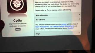 JailbreakMe 3.0 (iPad)