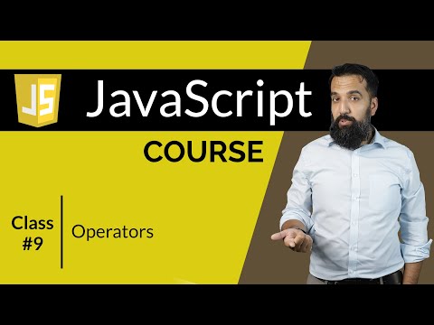 Operators Javascript Course Class 9
