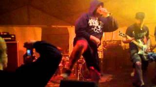 EMBRACE DESTRUCTION in Cesky Krumlov,CZ (1) Tour 2010