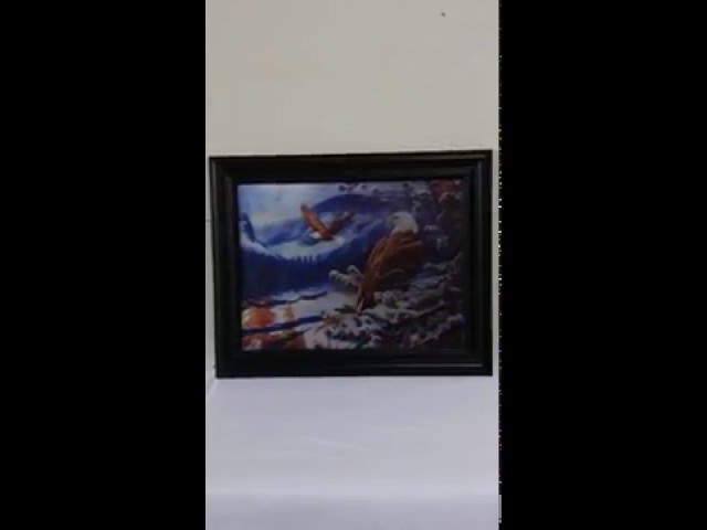 Vídeo relacionado con 3D LiveLife Lenticular Cuadros Decoración - Tucán de Deluxebase. Poster 3D sin marco de pájaros tropicales. Obra de arte original con licencia del reconocido artista, Michael Searle