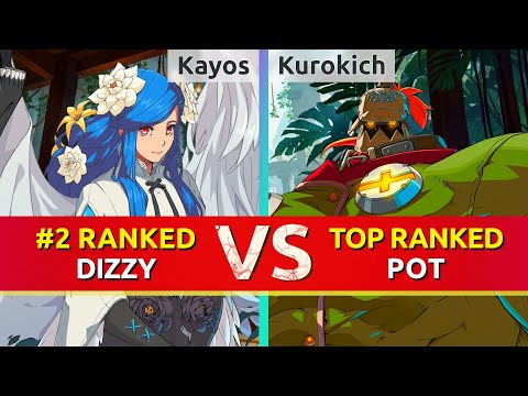 GGST ▰ Kayos (#2 Ranked Dizzy) vs Kurokich (TOP Ranked Potemkin). High Level Gameplay