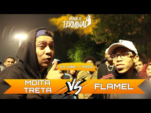 (GASTAÇÃO 😂😂) Moita Treta x Flamel | 1° Fase | 200° Batalha do Terminal