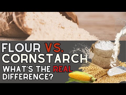 Stop Using Them Wrong! Flour vs Cornstarch Explained