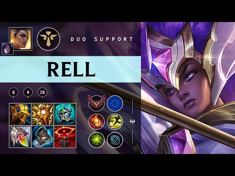 Rell Support vs Nautilus - EUW Grandmaster Patch 25.22