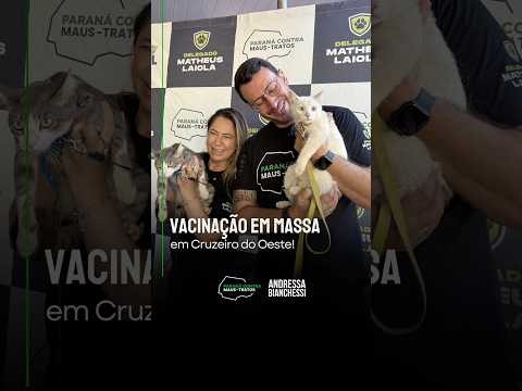 CAMPANHA INÉDITA EM CRUZEIRO DO OESTE! 💉🐾