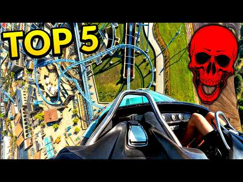 5 NAJSTRASZNIEJSZYCH ROLLERCOASTERÓW - Energylandia 2025 (4K) (Zator, Polska) GoPro HERO 13