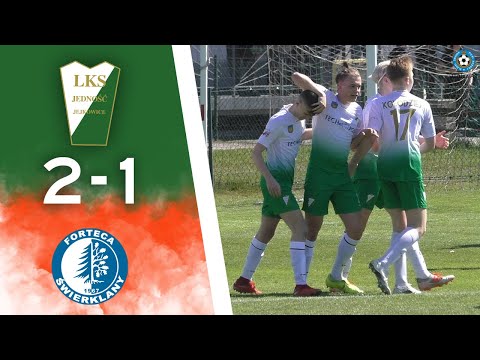 Junior A1: LKS Jedność Jejkowice - KS Forteca Świerklany 2:1 - skrót meczu, bramki - 09.05.2020