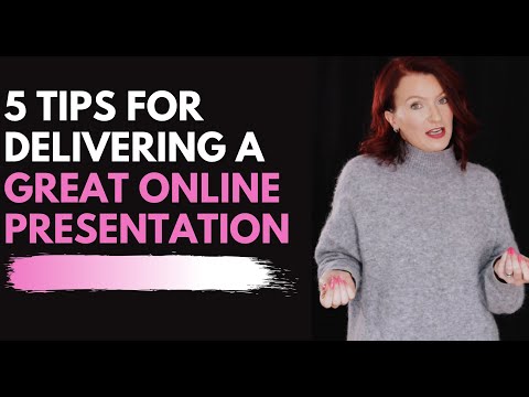 5 TIPS FOR DELIVERING GREAT ZOOM PRESENTATION