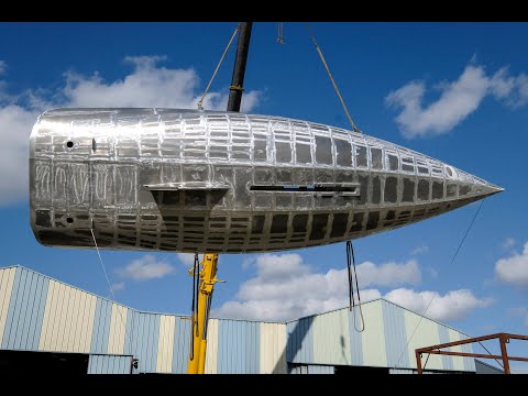 Lifting of the bare hull of the first Garcia Exploration 60