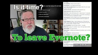 Is it Time to Leave Evernote? Webinar Recap