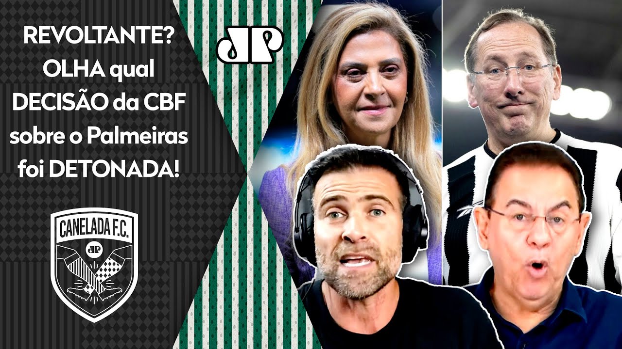 "ISSO É UMA VERGONHA!!! SAIU AGORA a INFORMAÇÃO de que o jogo do Palmeiras com o Cruzeiro vai..."