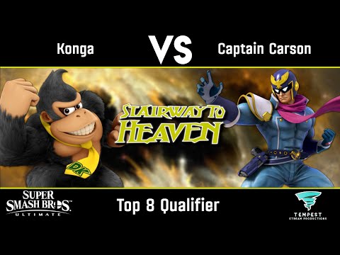 Konga (Donkey Kong) vs Captain Carson (Captain Falcon) - Top 8 Qualifier - Stairway to Heaven #36
