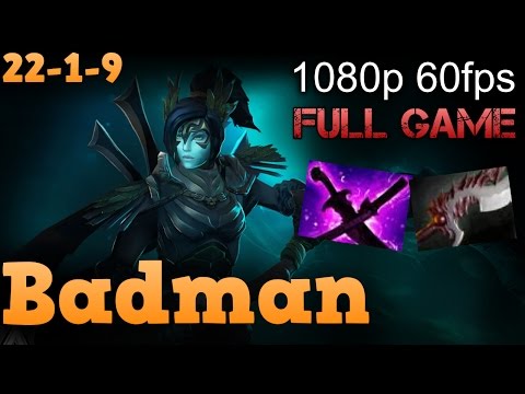 Badman plays Phantom Assassin 1 vs 9. Tryhard to win in solo Full match