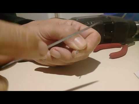 Fabricacion de Anzuelos - Video 2/2. #pesca