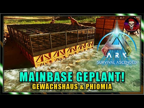 ARK Survival Ascended The Island | #8 | Base Location gefunden & Gewächshaus gebaut | Deutsch