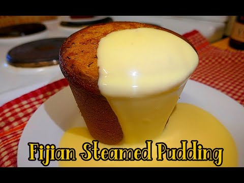 Fijian Coconut Pudding - Purini Recipe