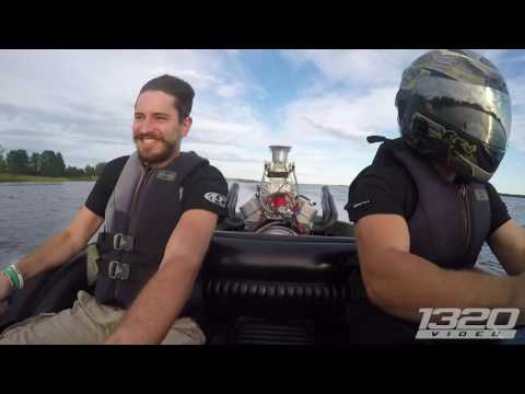 1000HP on WATER - Supercharged V8 BOAT!