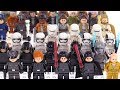 All LEGO Star Wars The Last Jedi Minifigs 2017 Summary SPOILERS