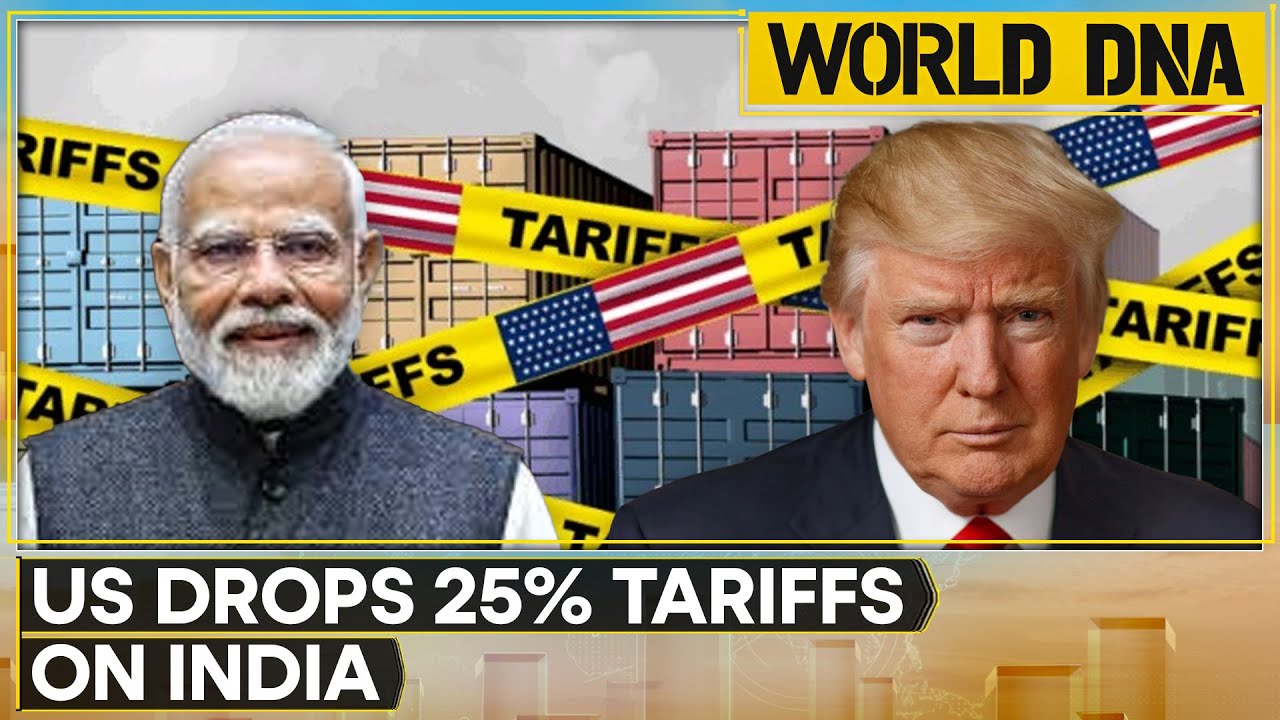 US Drops 25% Tariffs On India | Country-Specific Rate Cut To 18% | WORLD DNA