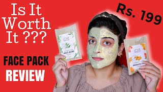 Rs.199 ORGANIC FACE PACK | IS IT WORTH IT ? REVIEW | LOVE ORGANICALLY