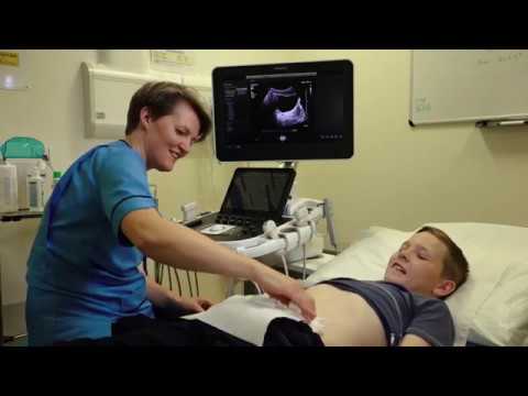 What happens in an Ultrasound scan?