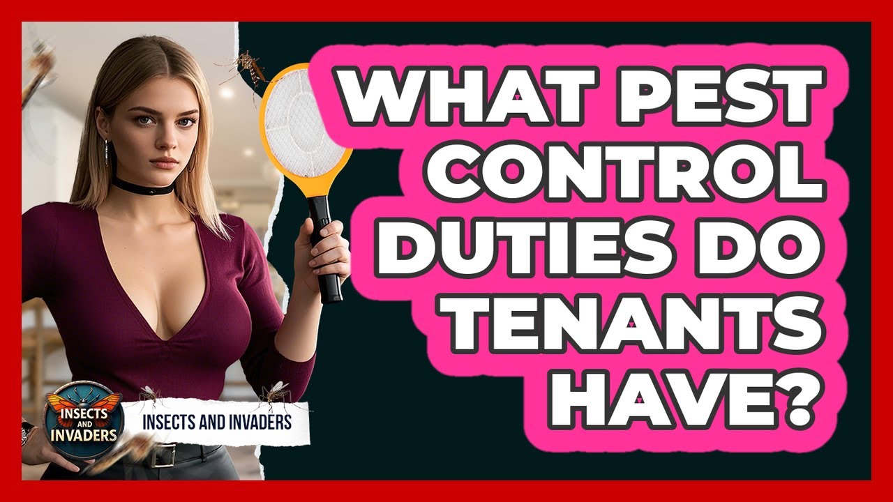 What **pest Control** Duties Do Tenants Have? - Insects and Invaders