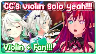 IRyS Was So Amazed by Cecilia's Performance and Her Violin Solo at Serendipity Concert!!!