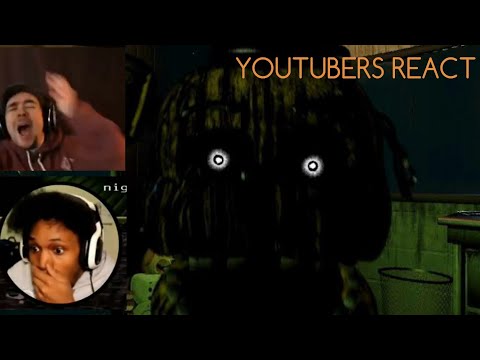 YouTubers React To PHANTOM FREDDY