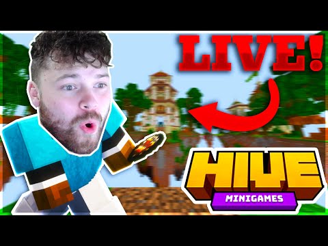 🔥 Insane Hive Parties with Viewers!! #cubecraft