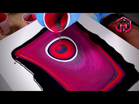 UNBELIEVABLE 3D Acrylic Pouring - Next Level Geode Acrylic Pour