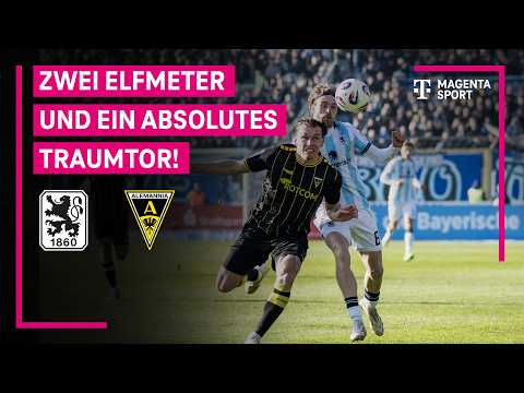 TSV 1860 München – Alemannia Aachen, Highlights mit Live-Kommentar | 3. Liga | MAGENTA SPORT