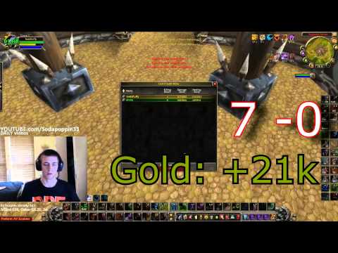 World of Warcraft Feral Druid duels for gold