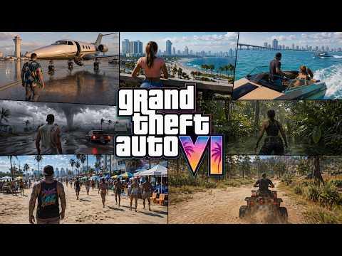 Grand Theft Auto VI: Gameplay Trailer – Exploring New Places | (Concept)