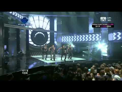 110825 INFINITE - Be Mine [Live] @ M!Countdown