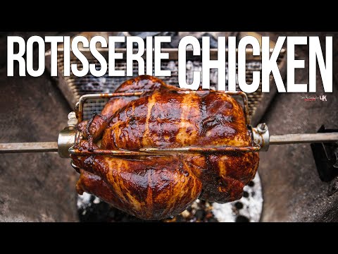 The Best Homemade Rotisserie Chicken | SAM THE COOKING...