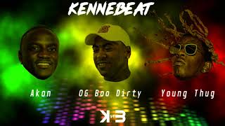 Akon &amp; OG Boo Dirty - Nasa Ft Young Thug remix by Kennebeat (Clean)