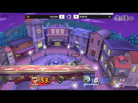 Sink or Swim 109 Winners Quarters - Seibrik (Mario/Meta Knight) vs Stroder (Luigi)