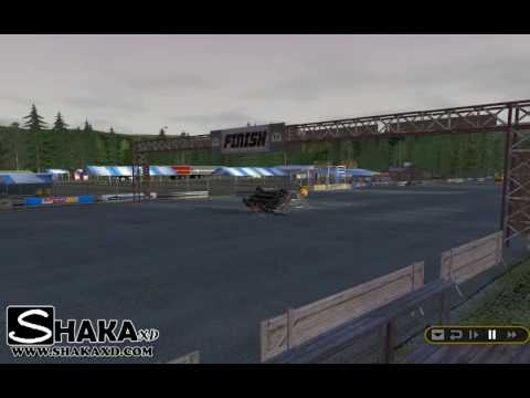 Race finish in style