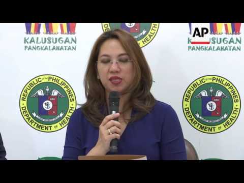 Health minister update on Zika in Philippines