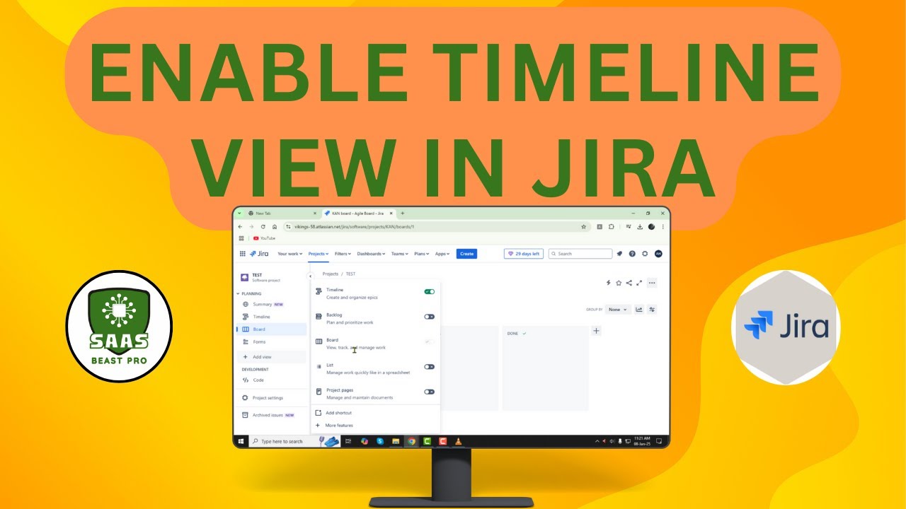 How to Enable Timeline View in Jira - Step-by-Step Guide (2025)