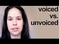 Unvoiced vs. Voiced: American English Pronunciation