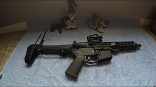 Download the video "How To Clean/Disassemble A ar-15 Pistol Or ar-15 Platform"