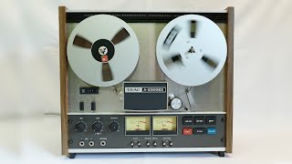 Video thumbnail for Teac A-2300SX reel-to-reel tape deck repairs by DrCassette