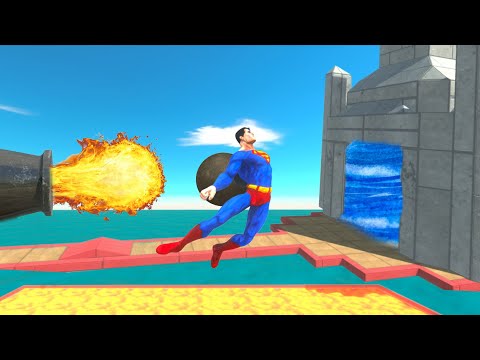 Escape Downstairs From Old Giant Cannon - Animal Revolt Battle Simulator