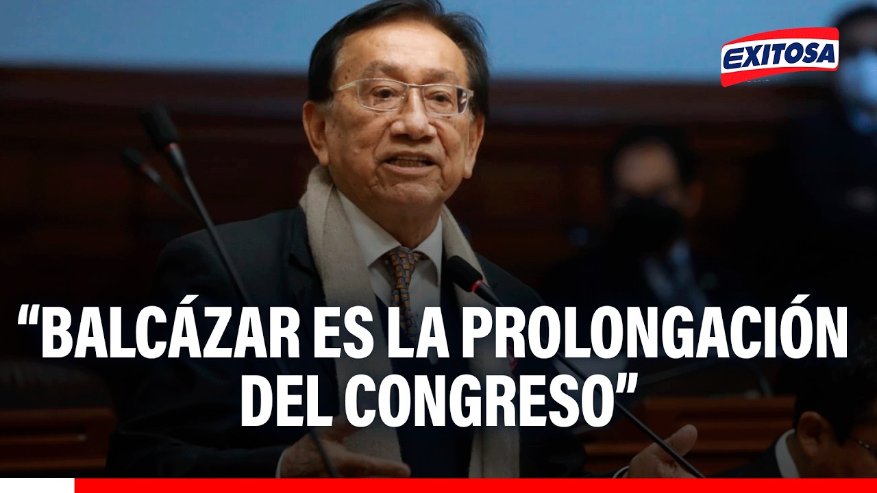 🔴🔵 José Balcázar “es el títere de los grupos que controlan el Congreso”, según Jaime Quito