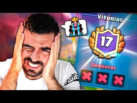 ESTE DECK ACABOU COM AS MINHAS CHANCES DE GANHAR O DESAFIO DAS 20 VITORIAS NO CLASH ROYALE!