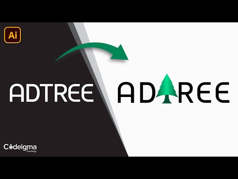 How To Create Modern Wordmark Logo Design 1 Adobe Illustrator CC Codeigma Learning